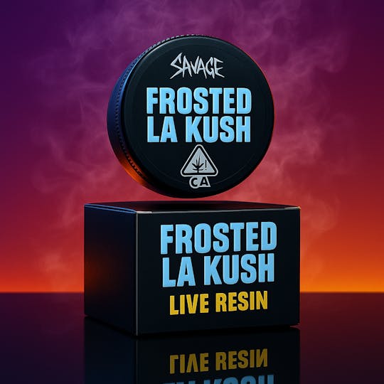 SAVAGE - Frosted LA Kush 1G Live Resin Diamonds - 1