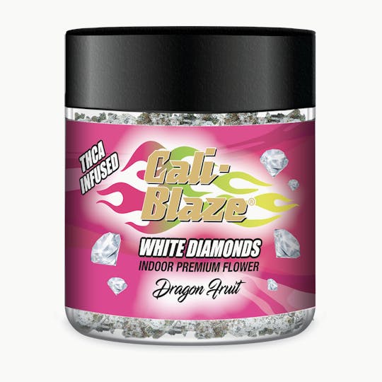 Cali-Blaze - White Diamond Flower - Dragon Fruit - 3.5G - 1