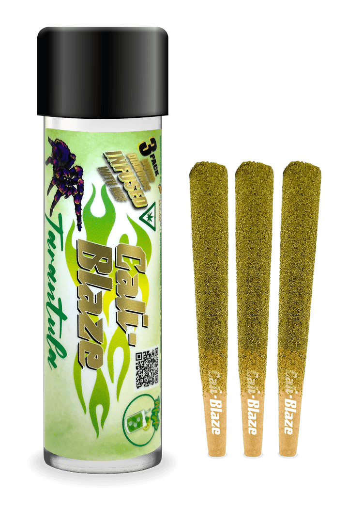 Cali-Blaze - Cali-Blaze | Infused Tarantula Mojito | Infused Joint | 1.8g each | 3pk - 1