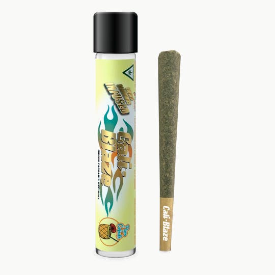 Cali-Blaze - Liquid Diamond Preroll - Pina Colada - 1.2G - 1
