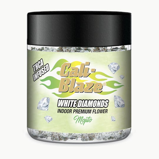 Cali-Blaze - White Diamond Flower - Mojito - 3.5G - 1