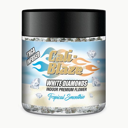 Cali-Blaze - White Diamond Flower - Tropical Smoothie - 3.5G - 1
