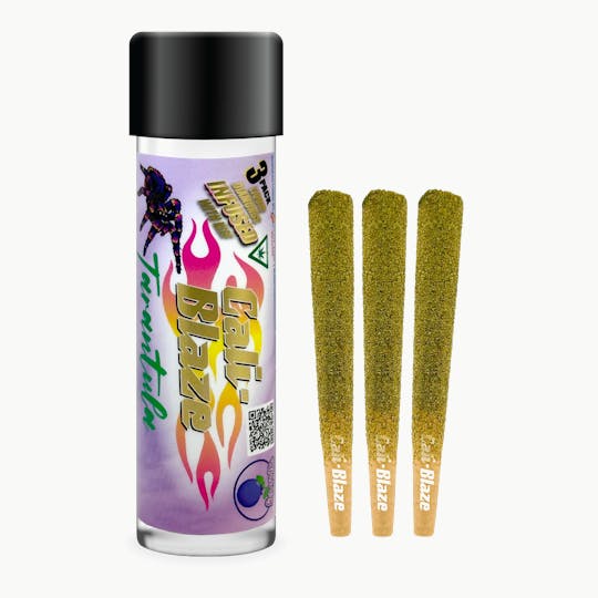 Cali-Blaze - Infused Tarantula 3pk - Blueberry - 3G - 1