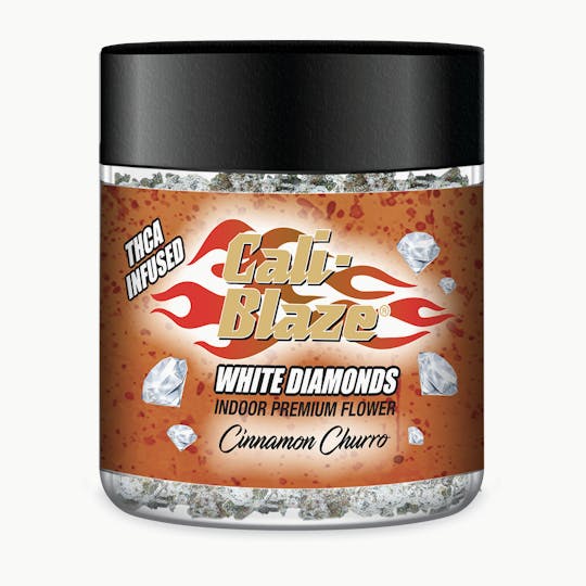 Cali-Blaze - White Diamond Flower - Cinnamon Churro - 3.5G - 1