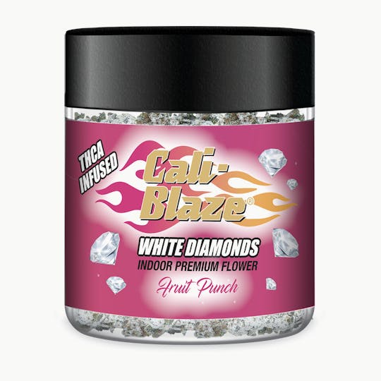 Cali-Blaze - White Diamond Flower - Fruit Punch - 3.5G - 1