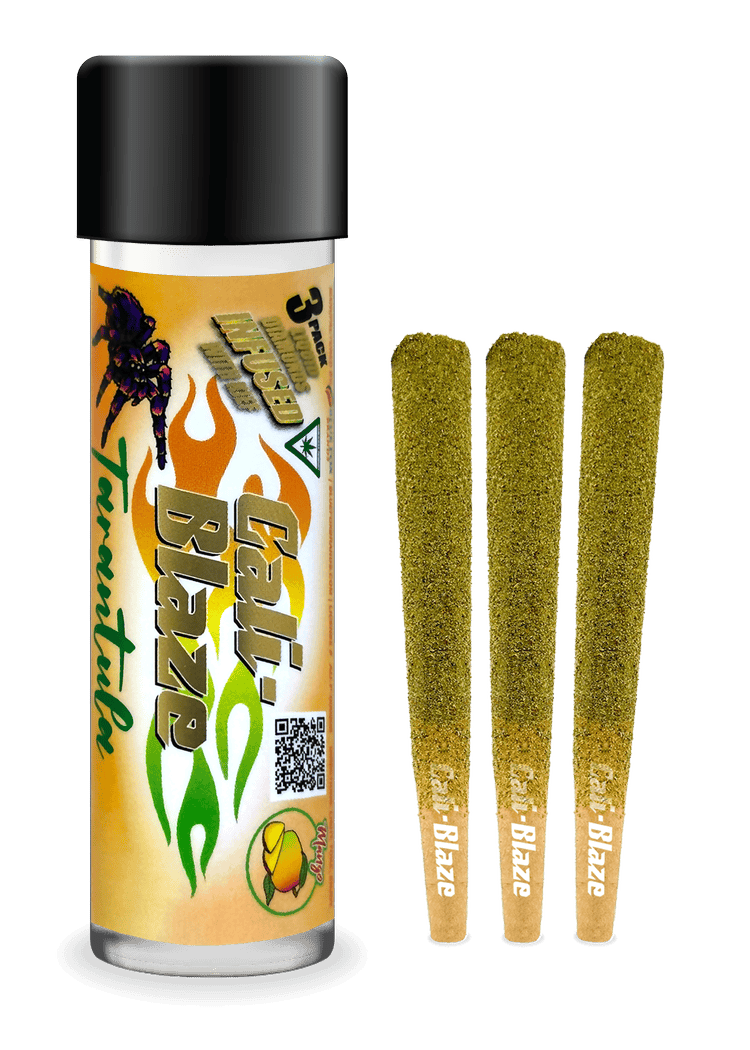 Cali-Blaze - Cali-Blaze | Mango | Liquid Diamond Tarantula Infused Minis | 0.6g ea | 3pk - 1