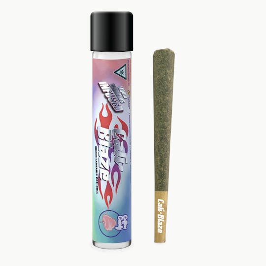 Cali-Blaze - Liquid Diamond Preroll - Cotton Candy - 1.2G - 1