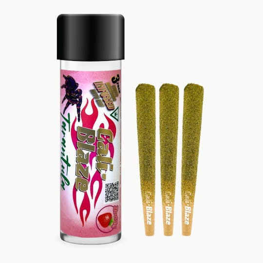 Cali-Blaze - Infused Tarantula 3pk - Strawberry - 3G - 1