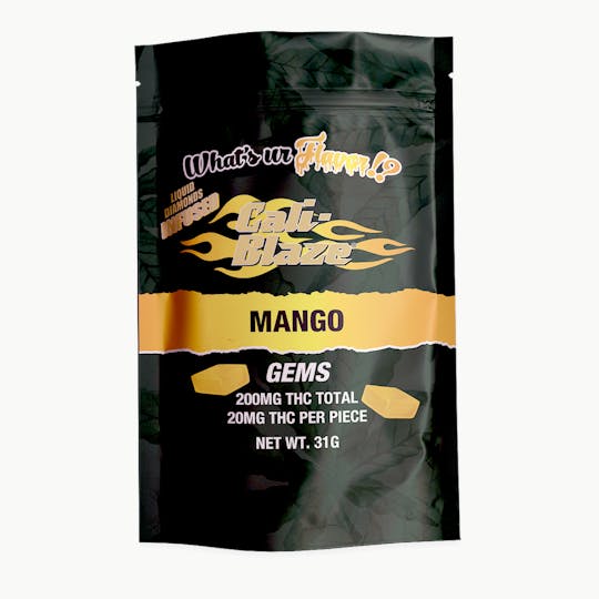 Cali-Blaze - 200mg Gems - Mango - 1