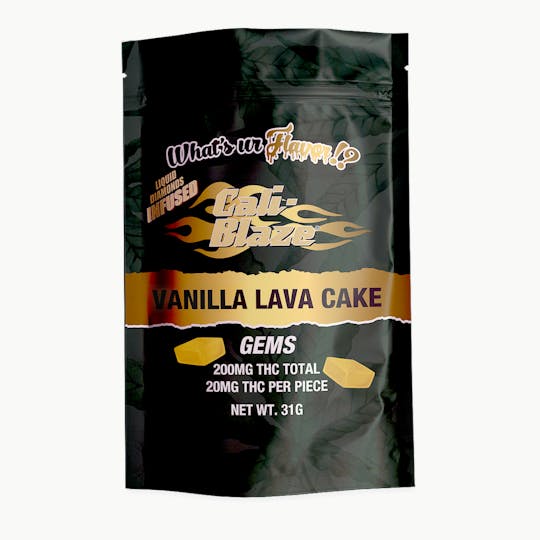 Cali-Blaze - 200mg Gems - Vanilla Lava Cake - 1