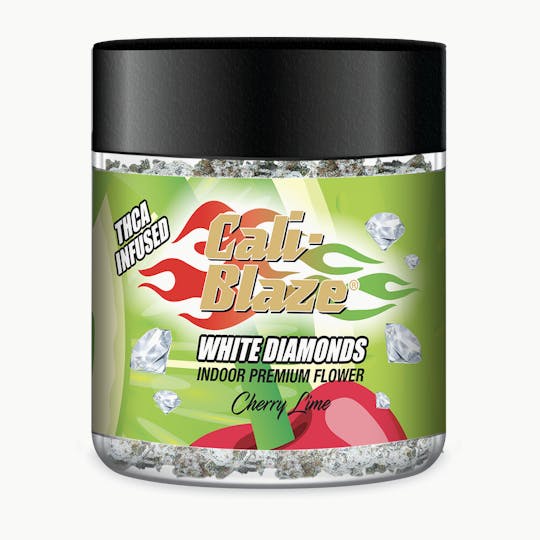 Cali-Blaze - White Diamond Flower - Cherry Lime - 3.5G - 1