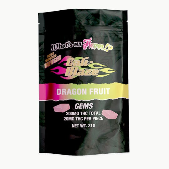 Cali-Blaze - 200mg Gems - Dragon Fruit - 1