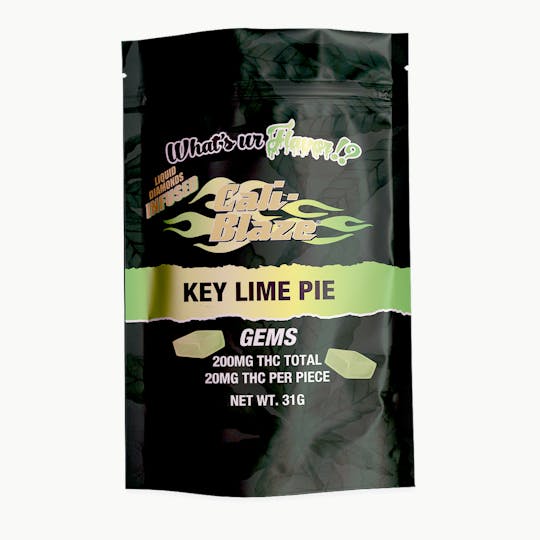 Cali-Blaze - 200mg Gems - Key Lime Pie - 1