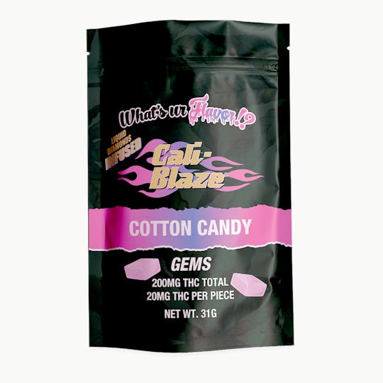 Cali-Blaze - 200mg Gems - Cotton Candy - 1