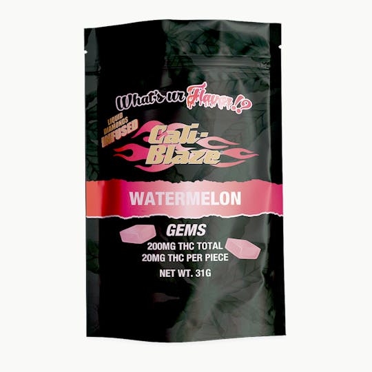 Cali-Blaze - 200mg Gems - Watermelon - 1