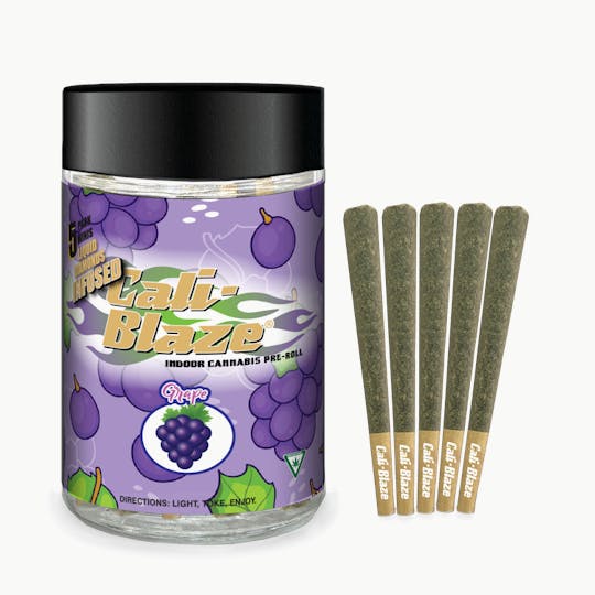 Cali-Blaze - Liquid Diamond Minis 5pk - Grape - 3.5G - 1