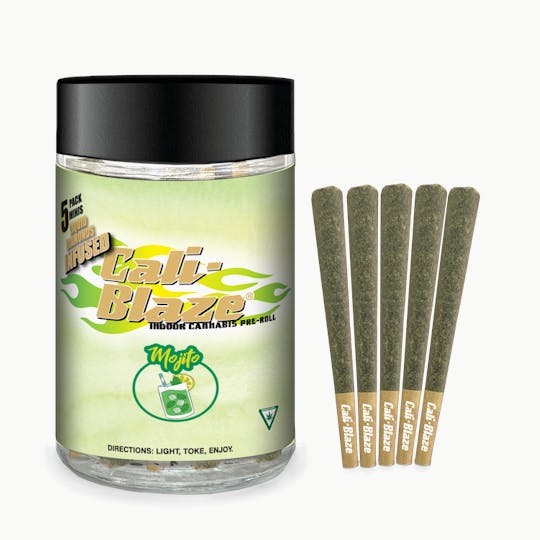 Cali-Blaze - Liquid Diamond Minis 5pk - Mojito - 3.5G - 1