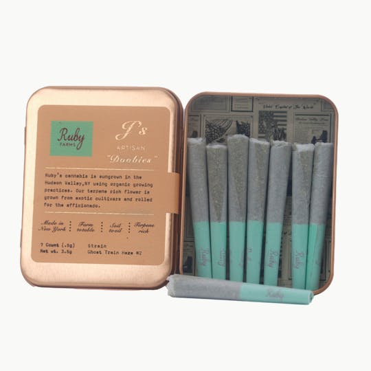 Ruby Farms - Ghost Train Haze #2 | Doobies | 7pk | 3.5g - 1