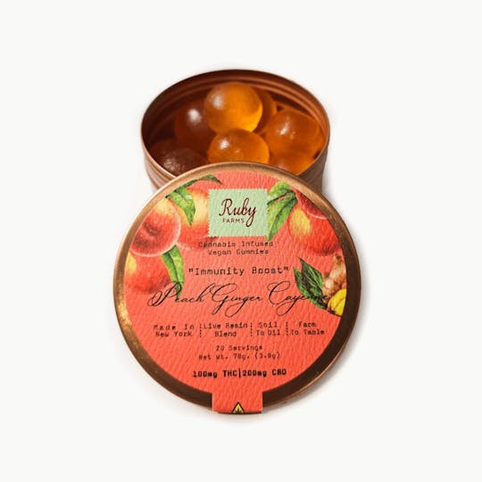 Ruby Farms - Peach Ginger Cayenne | "Immunity Boost" - 1