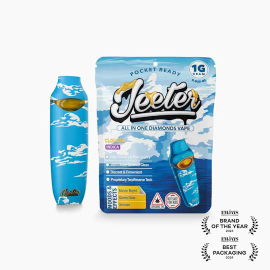 Jeeter - Jeeter | Clouded | Diamonds Disposable | 1g - 1