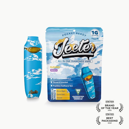 Jeeter - Jeeter All In One Diamonds Vape - Clouded - 1