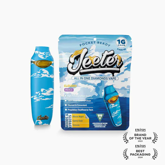 Jeeter - Jeeter | Clouded | Diamonds Disposable | 1g - 1