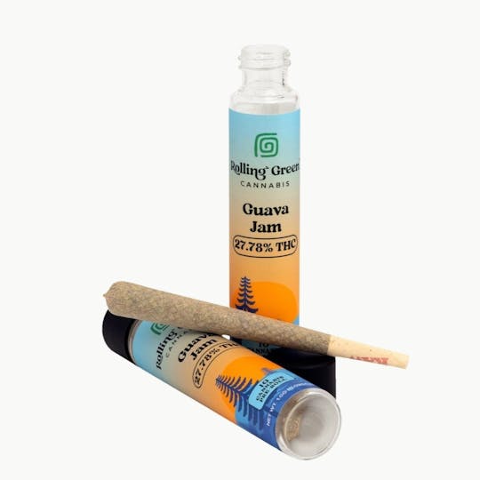 Rolling Green Cannabis - Guava Jam | Pre Roll | 1g - 1