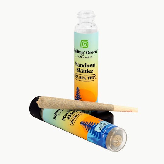Rolling Green Cannabis - Mandarin Zkittlez | Pre Roll | 1g - 1