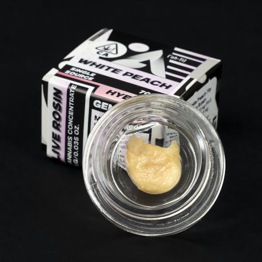 Ahti Farms - White Peach 70µ | Whipped Live Rosin - 1