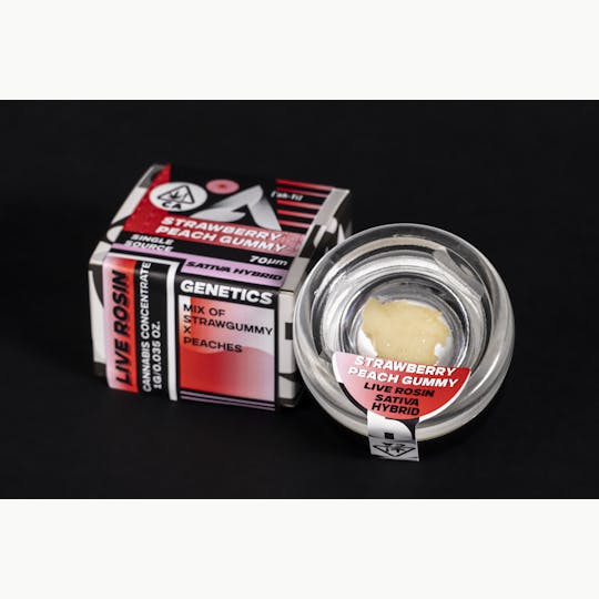 Ahti Farms - Ahti Hash | Strawberry Peach Gummy 70µ | Whipped Live Rosin - 1