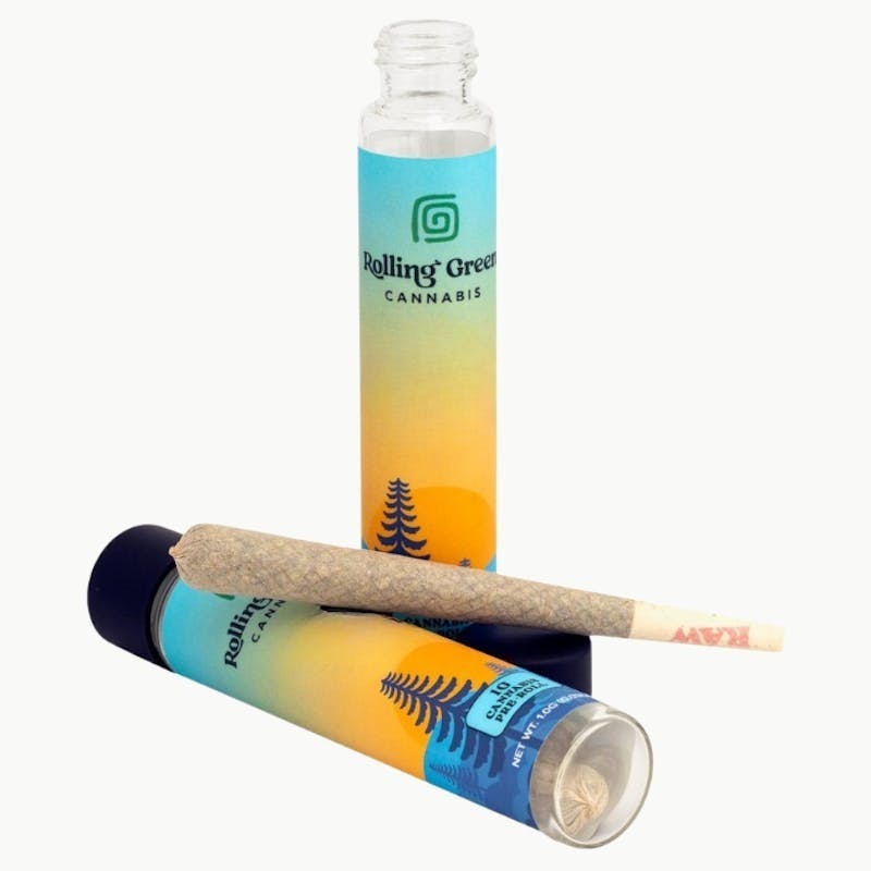 Rolling Green Cannabis - Black Cherry Runtz | Pre Roll | 1g - 1