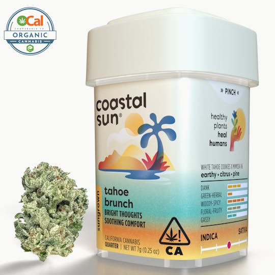 Coastal Sun - Tahoe Brunch Sungrown Flower 7g - 1