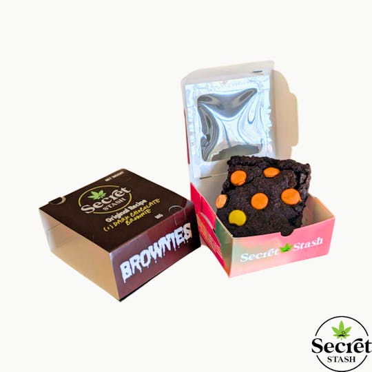 Secret Stash - Secret Stash | Dark Chocolate Brownie | 100mg - 1