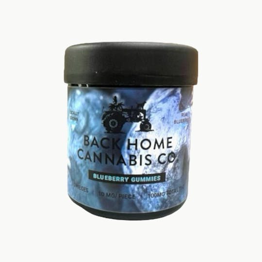 Back Home Cannabis Co. - Blueberry | Gummies | 100mg - 1
