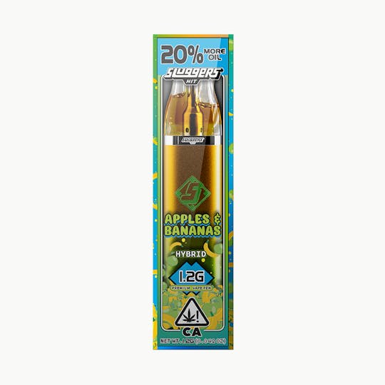 Sluggers Hit - Sluggers - AIO Vape - 1.2g - Apples & Bananas - 1