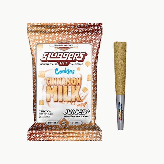 Sluggers Hit - Sluggers - Infused Preroll - 3.5g 5pk - Cinnamon Milk - 1