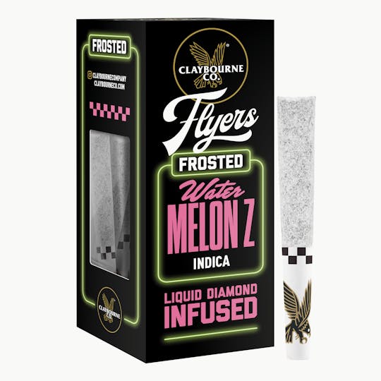 Claybourne Co. - Watermelon Z (1.5g 3pack) - Diamond Frosted Flyers (NV) - 1