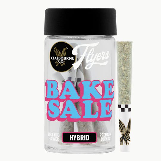 Claybourne Co. - Bake Sale Hybrid (3.5g 7pack) - Flyers Blends (NV) - 1