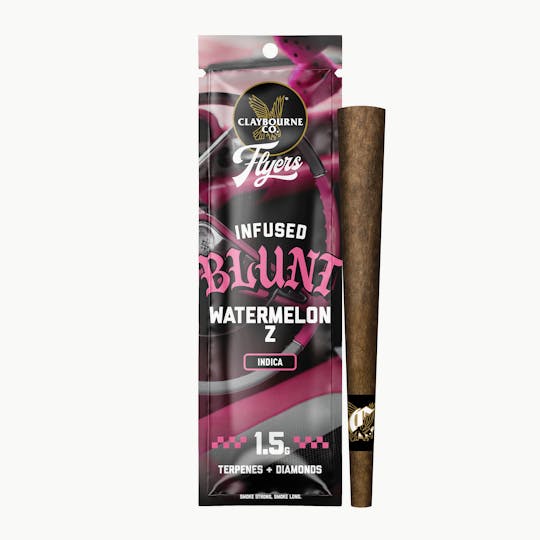 Claybourne Co. - Watermelon Z (1.5g) - Flyers Infused Blunt (NV) - 1