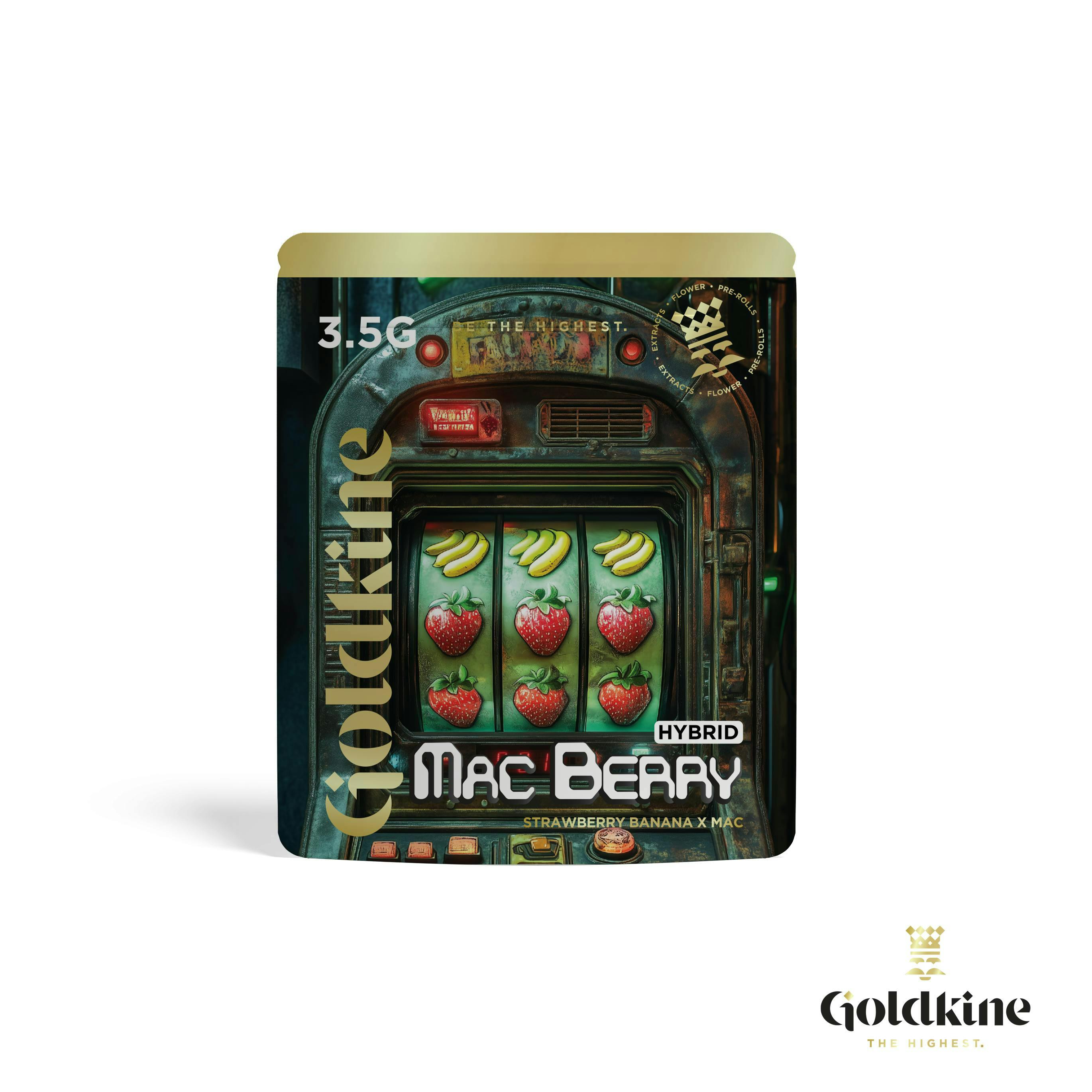 Goldkine - Goldkine Flower 3.5G (Mylar) | MAC Berry - 1