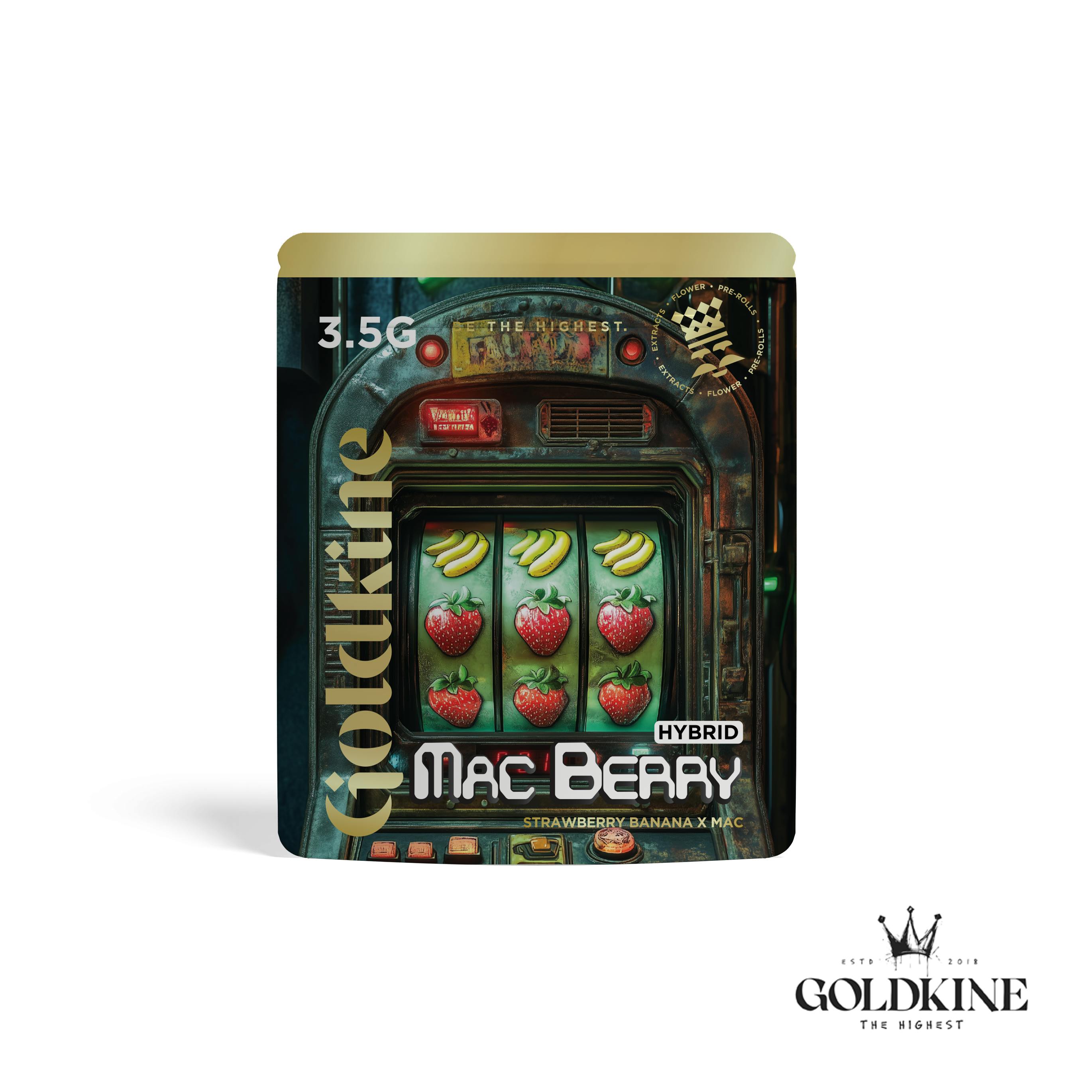Goldkine - Goldkine Flower 3.5G (Mylar) | MAC Berry - 1