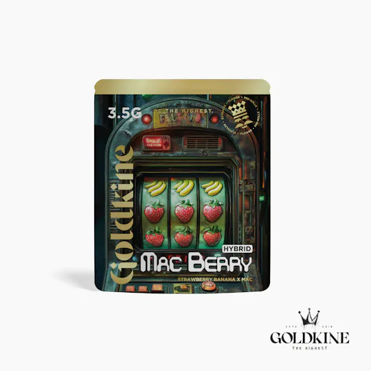 Goldkine - Goldkine Flower 3.5G (Mylar) | MAC Berry - 1