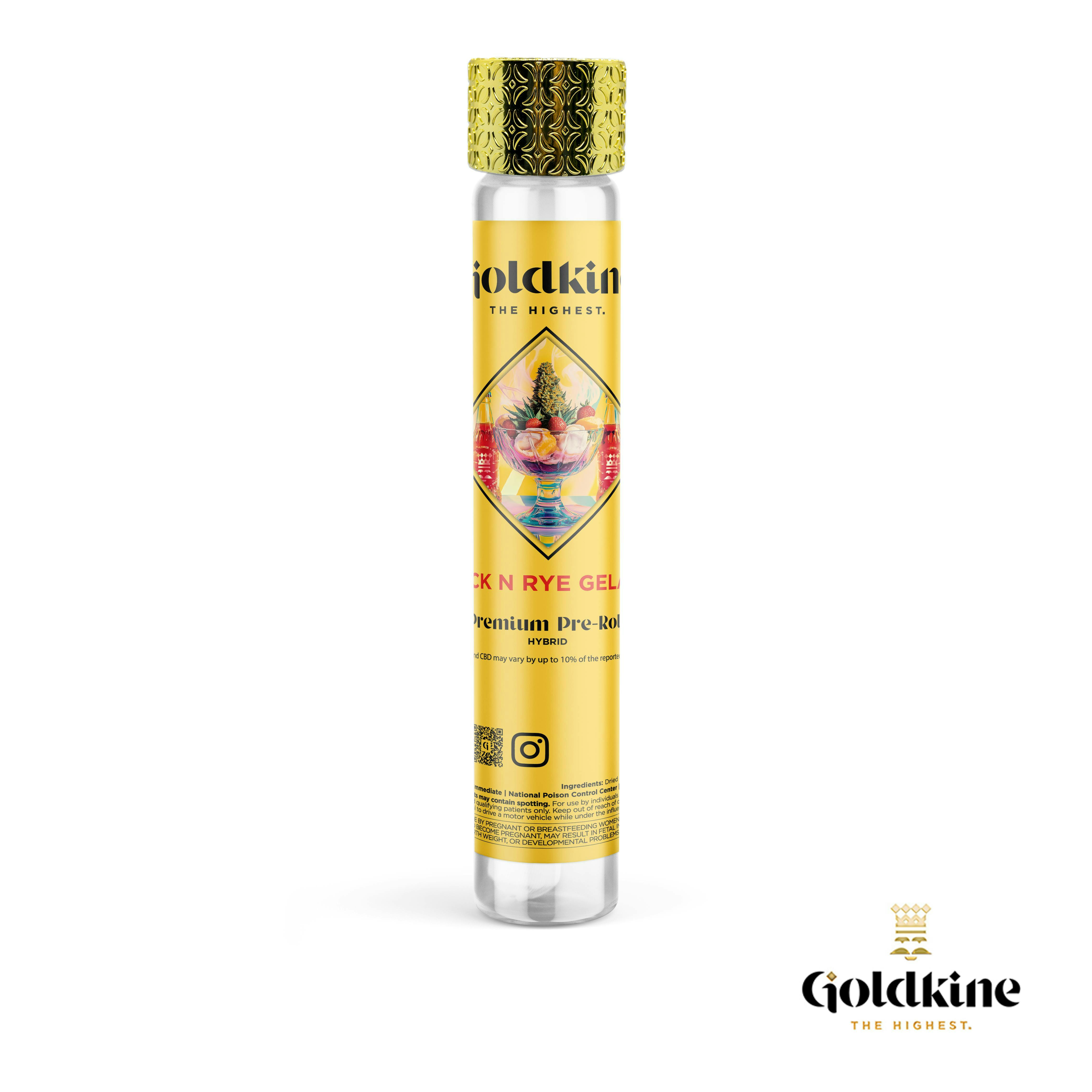 Goldkine - Goldkine Classics Pre Roll 1G | Rock n Rye Gelato - 1