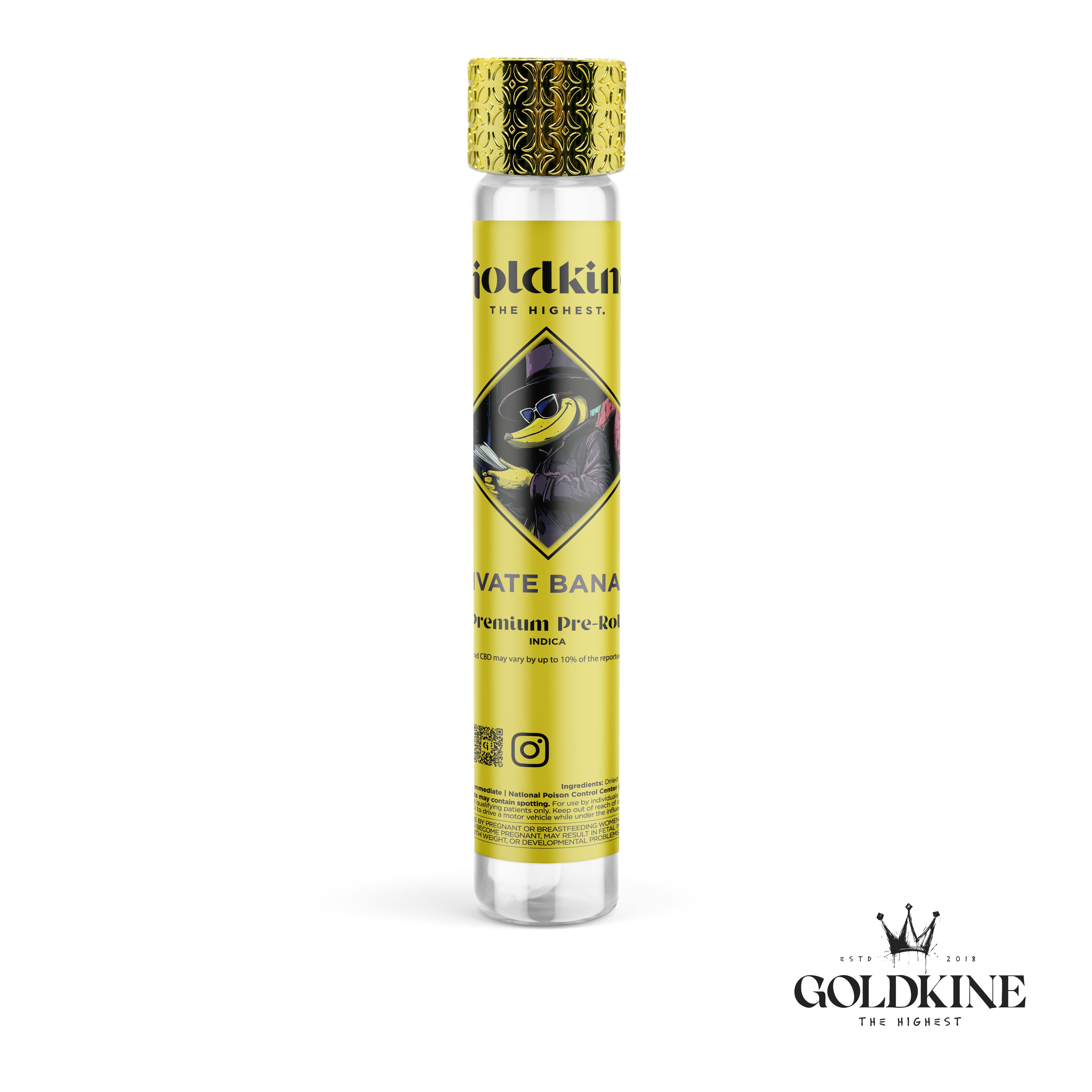 Goldkine - Goldkine Classics Pre Roll 1G | Private Banana - 1