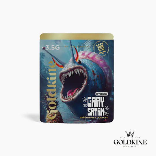 Goldkine - Goldkine Flower 3.5G (Mylar) | Gary Satan - 1