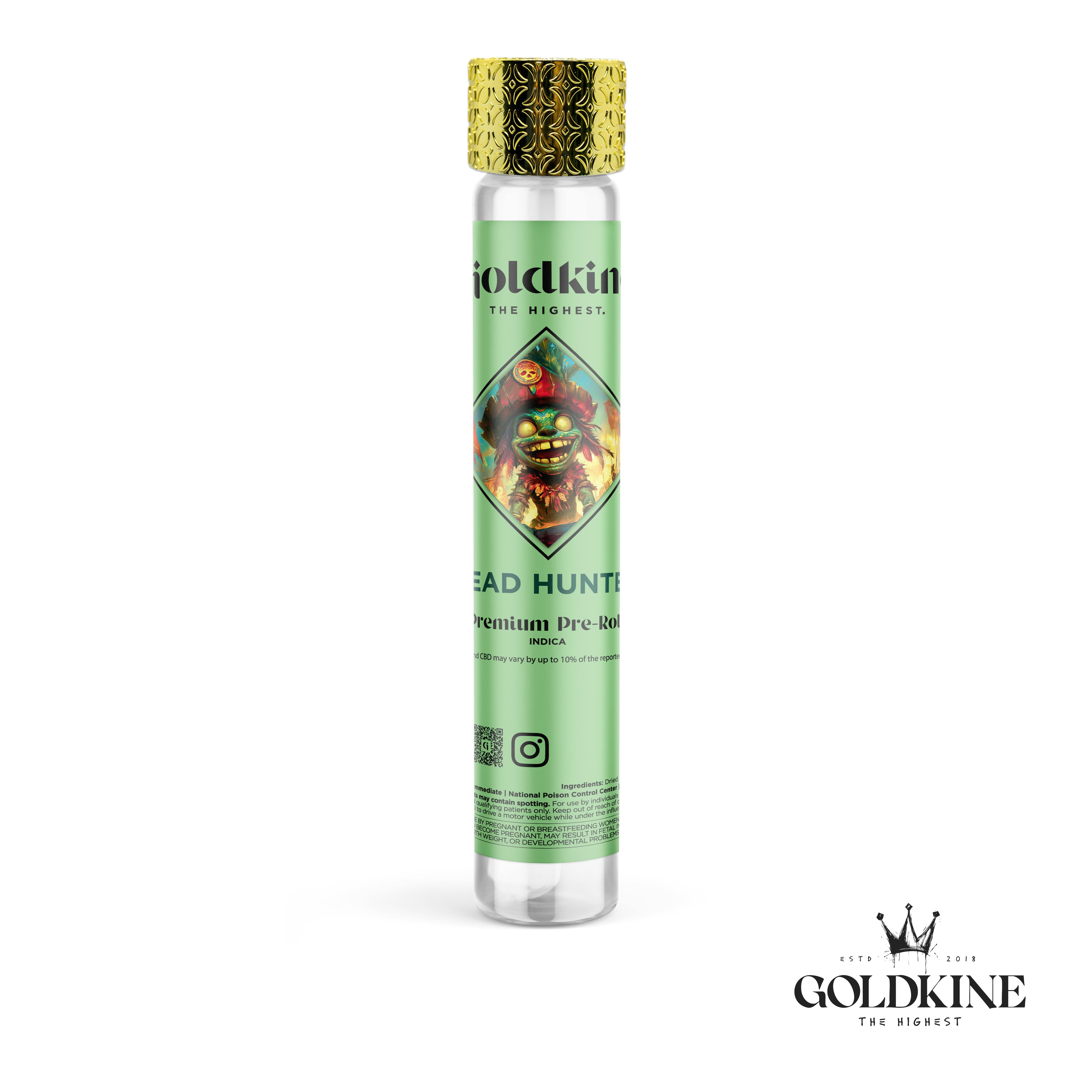 Goldkine - Goldkine Classics Pre Roll 1G | Head Hunter - 1