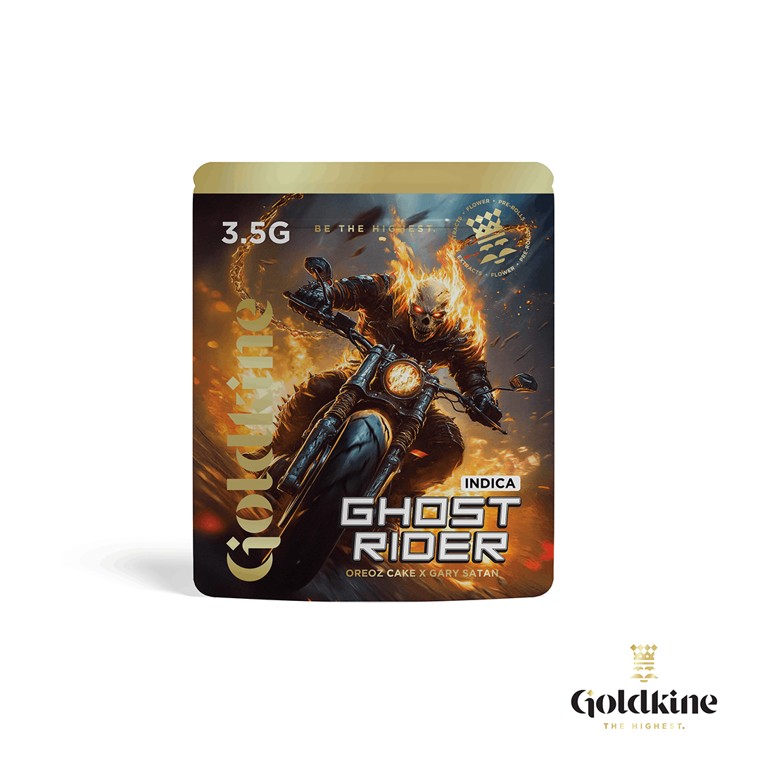 Goldkine - Goldkine Flower 3.5G (Mylar) | Ghost Rider - 1