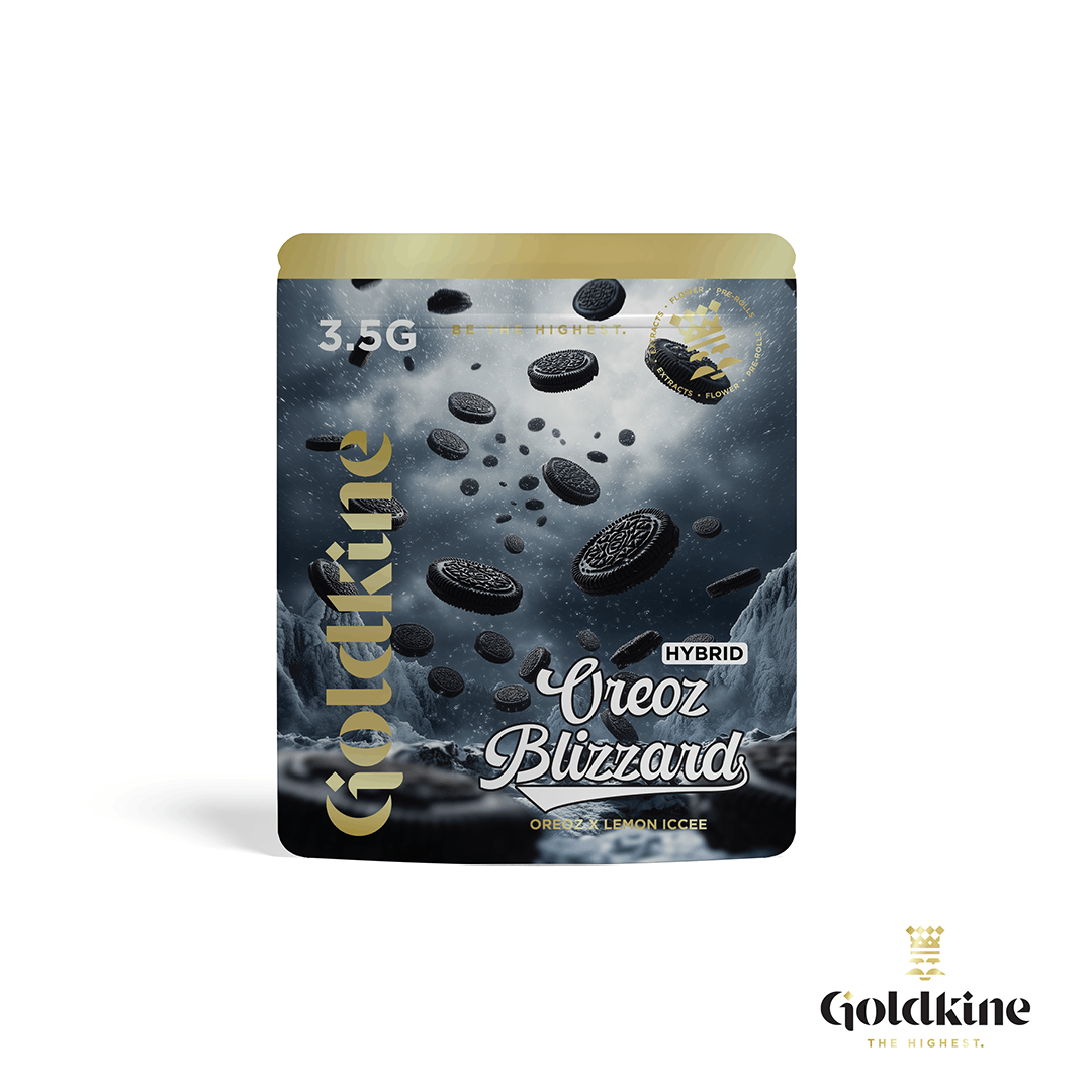 Goldkine - Goldkine Flower 3.5G (Mylar) | Oreo Blizzard - 1