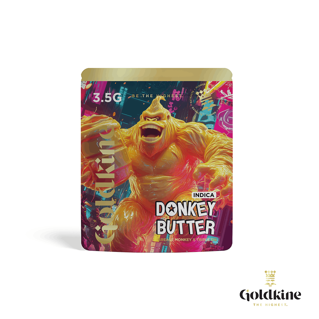 Goldkine - Goldkine Flower 3.5G (Mylar) | Donkey Butter - 1
