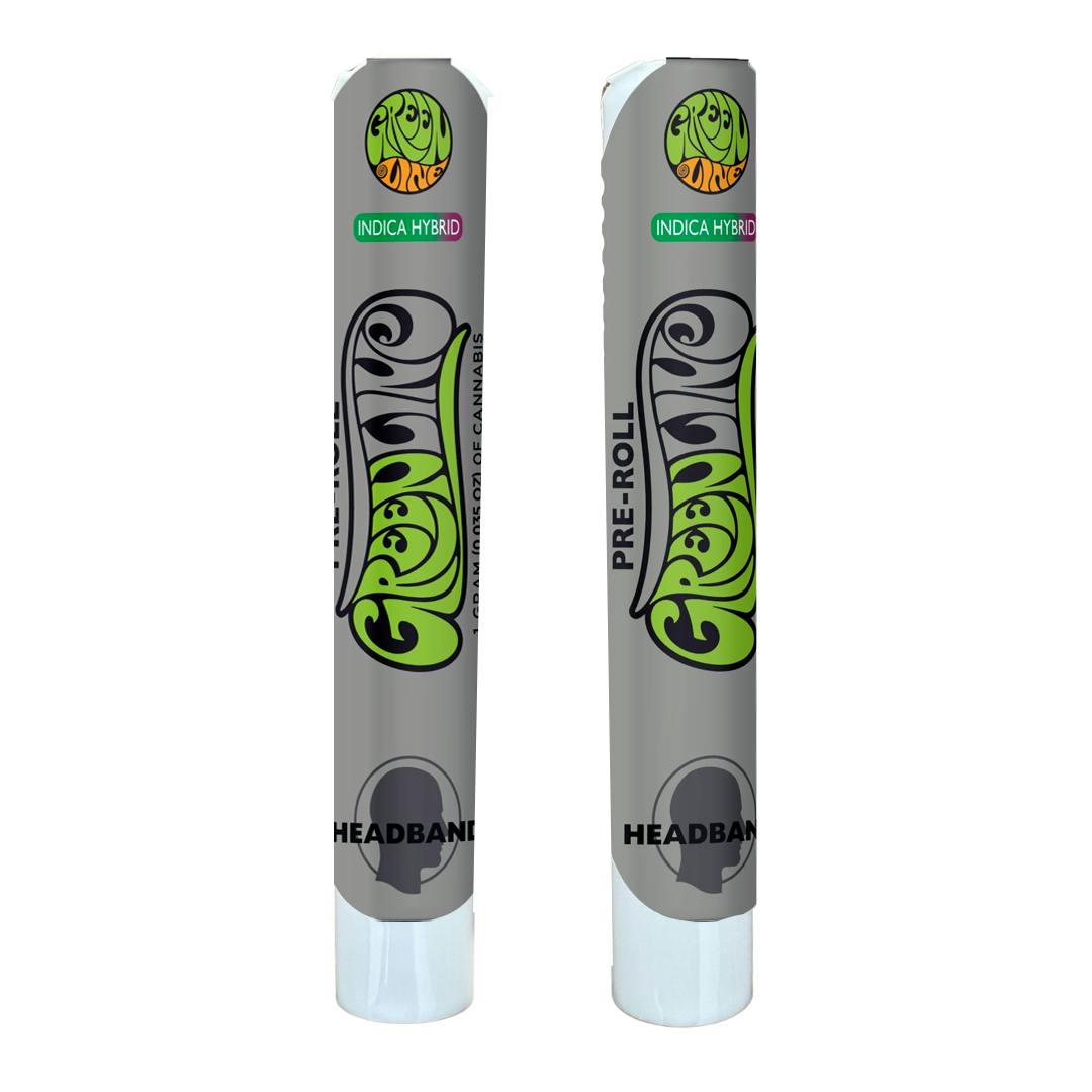 Greenline - Headband - Indoor Flower Pre-Roll - Hybrid - 1g - 1